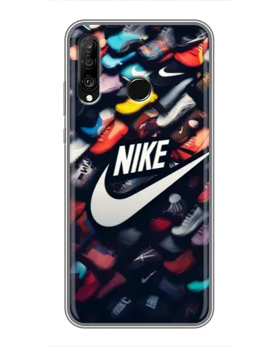 Чохол для Huawei P30 Lite / Nova 4e з картинкою «Колекція кросівок Nike» Чохол для Huawei P30 Lite / Nova 4e з картинкою «Колекція кросівок Nike»