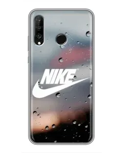 Чехол для Huawei P30 Lite / Nova 4e с картинкой «Nike в стиле ретро»