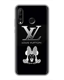 Чохол для Huawei P30 Lite / Nova 4e з картинкою «LV та Мінні Маус»