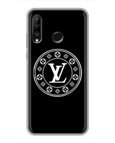 Чохол для Huawei P30 Lite / Nova 4e з картинкою «LV — печатка стилю» Чохол для Huawei P30 Lite / Nova 4e з картинкою «LV — печатка стилю»