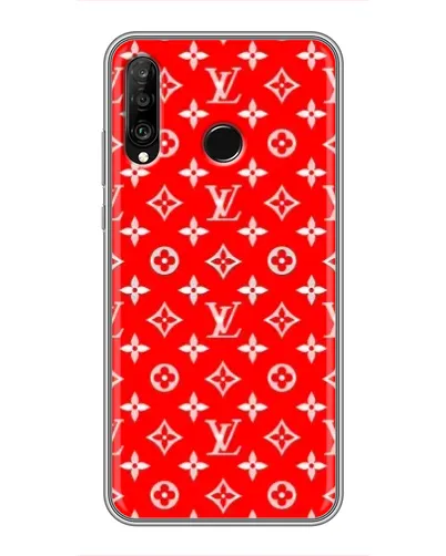 Чохол для Huawei P30 Lite / Nova 4e з картинкою «Яскравий паттерн LV» Чохол для Huawei P30 Lite / Nova 4e з картинкою «Яскравий паттерн LV»