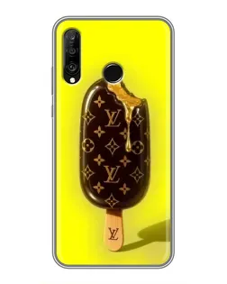 Чохол для Huawei P30 Lite / Nova 4e з картинкою «Морозиво від LV»
