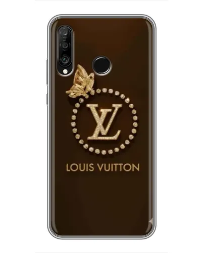 Чохол для Huawei P30 Lite / Nova 4e з картинкою «LV — золота печатка» Чохол для Huawei P30 Lite / Nova 4e з картинкою «LV — золота печатка»