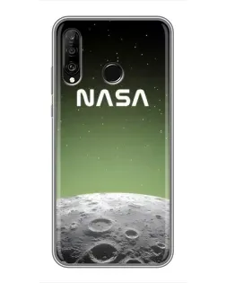 Чохол для Huawei P30 Lite / Nova 4e з картинкою «NASA — місячний градієнт»