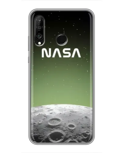 Чохол для Huawei P30 Lite / Nova 4e з картинкою «NASA — місячний градієнт» Чохол для Huawei P30 Lite / Nova 4e з картинкою «NASA — місячний градієнт»