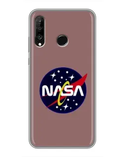 Чохол для Huawei P30 Lite / Nova 4e з картинкою «NASA — ретро космос»