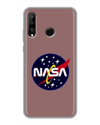 Чохол для Huawei P30 Lite / Nova 4e з картинкою «NASA — ретро космос» Чохол для Huawei P30 Lite / Nova 4e з картинкою «NASA — ретро космос»