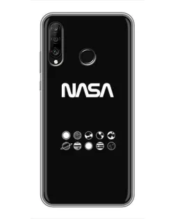 Чохол для Huawei P30 Lite / Nova 4e з картинкою «NASA — технічний принт»