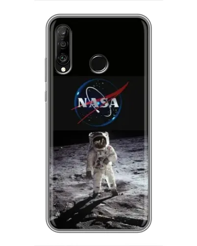 Чохол для Huawei P30 Lite / Nova 4e з картинкою «Астронавт на Місяці» Чохол для Huawei P30 Lite / Nova 4e з картинкою «Астронавт на Місяці»