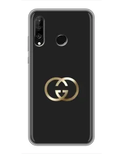 Чохол для Huawei P30 Lite / Nova 4e з картинкою «Мінімалізм Gucci»