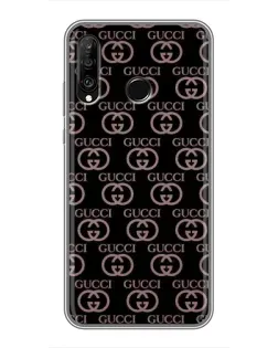 Чохол для Huawei P30 Lite / Nova 4e з картинкою «Класична монограма Gucci»