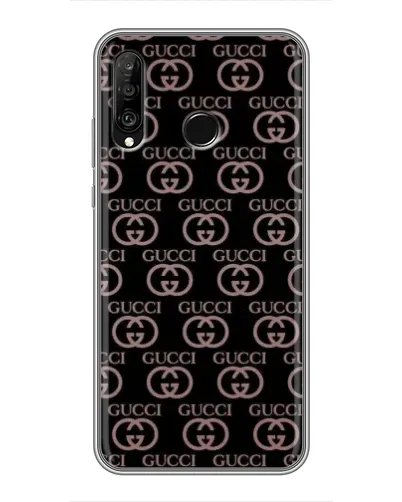 Чохол для Huawei P30 Lite / Nova 4e з картинкою «Класична монограма Gucci» Чохол для Huawei P30 Lite / Nova 4e з картинкою «Класична монограма Gucci»