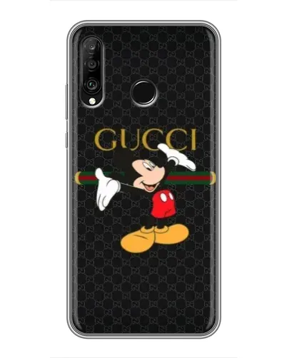 Чохол для Huawei P30 Lite / Nova 4e з картинкою «Міккі Маус Gucci» Чохол для Huawei P30 Lite / Nova 4e з картинкою «Міккі Маус Gucci»