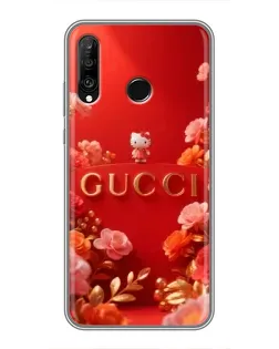 Чохол для Huawei P30 Lite / Nova 4e з картинкою «Gucci — золотий сад»