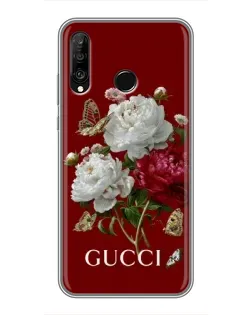 Чохол для Huawei P30 Lite / Nova 4e з картинкою «Gucci — сад»