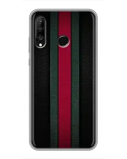 Чохол для Huawei P30 Lite / Nova 4e з картинкою «Gucci — неонова лінія»
