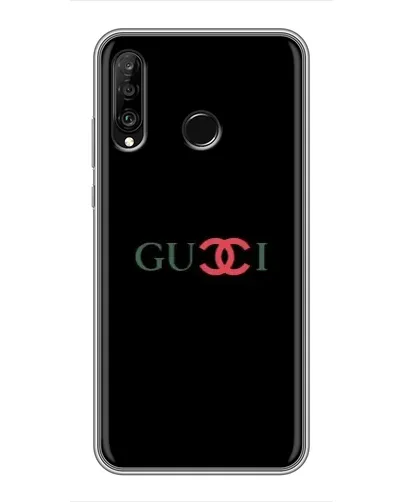 Чохол для Huawei P30 Lite / Nova 4e з картинкою «Gucci — червоний градієнт» Чохол для Huawei P30 Lite / Nova 4e з картинкою «Gucci — червоний градієнт»
