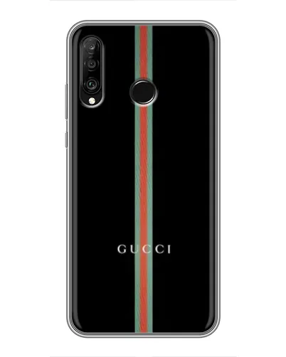 Чохол для Huawei P30 Lite / Nova 4e з картинкою «Gucci — строга лінія» Чохол для Huawei P30 Lite / Nova 4e з картинкою «Gucci — строга лінія»