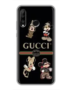 Чохол для Huawei P30 Lite / Nova 4e з картинкою «Gucci — герої Disney та монограма» Чохол для Huawei P30 Lite / Nova 4e з картинкою «Gucci — герої Disney та монограма»