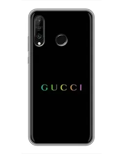 Чохол для Huawei P30 Lite / Nova 4e з картинкою «Gucci — неоновий мінімалізм» Чохол для Huawei P30 Lite / Nova 4e з картинкою «Gucci — неоновий мінімалізм»