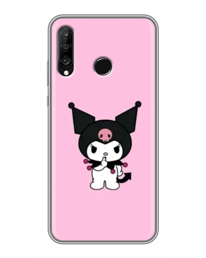 Чохол для Huawei P30 Lite / Nova 4e з картинкою «Kuromi — рожева ніжність» Чохол для Huawei P30 Lite / Nova 4e з картинкою «Kuromi — рожева ніжність»