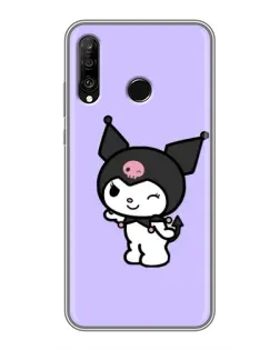 Чохол для Huawei P30 Lite / Nova 4e з картинкою «Класична Kuromi»