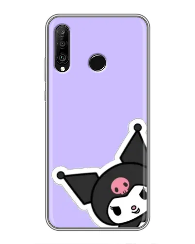 Чохол для Huawei P30 Lite / Nova 4e з картинкою «Кумедна Kuromi» Чохол для Huawei P30 Lite / Nova 4e з картинкою «Кумедна Kuromi»
