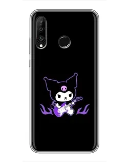 Чохол для Huawei P30 Lite / Nova 4e з картинкою «Електрична Kuromi»