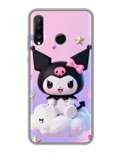 Чохол для Huawei P30 Lite / Nova 4e з картинкою «Куромі на хмаринці»
