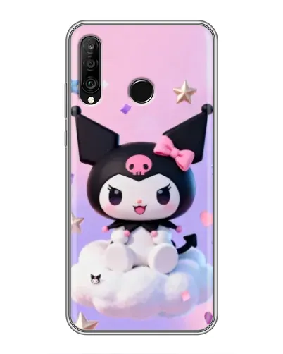 Чохол для Huawei P30 Lite / Nova 4e з картинкою «Куромі на хмаринці» Чохол для Huawei P30 Lite / Nova 4e з картинкою «Куромі на хмаринці»