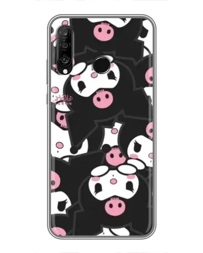 Чохол для Huawei P30 Lite / Nova 4e з картинкою «Патерн голів Куромі» Чохол для Huawei P30 Lite / Nova 4e з картинкою «Патерн голів Куромі»
