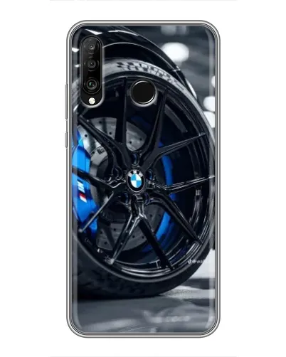 Чохол для Huawei P30 Lite / Nova 4e з картинкою «Колесо BMW зблизька» Чохол для Huawei P30 Lite / Nova 4e з картинкою «Колесо BMW зблизька»