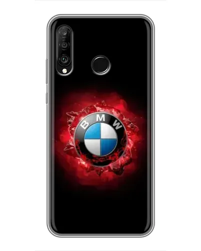 Чохол для Huawei P30 Lite / Nova 4e з картинкою «Логотип BMW — спалах» Чохол для Huawei P30 Lite / Nova 4e з картинкою «Логотип BMW — спалах»
