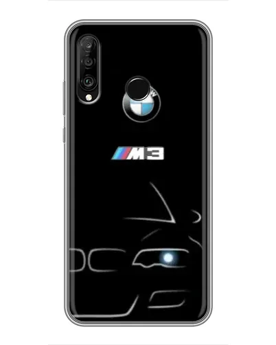 Чохол для Huawei P30 Lite / Nova 4e з картинкою «Мінімалістичний принт BMW M3» Чохол для Huawei P30 Lite / Nova 4e з картинкою «Мінімалістичний принт BMW M3»