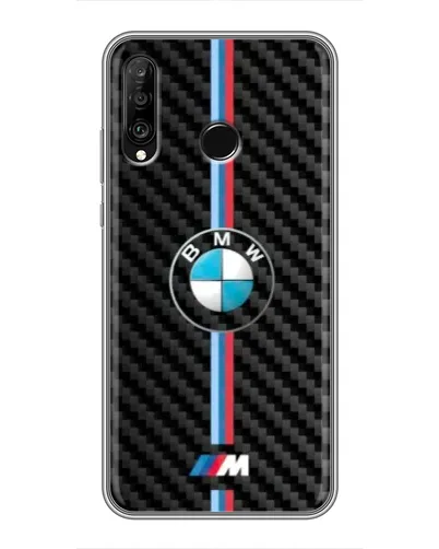 Чохол для Huawei P30 Lite / Nova 4e з картинкою «Емблема BMW та карбон» Чохол для Huawei P30 Lite / Nova 4e з картинкою «Емблема BMW та карбон»