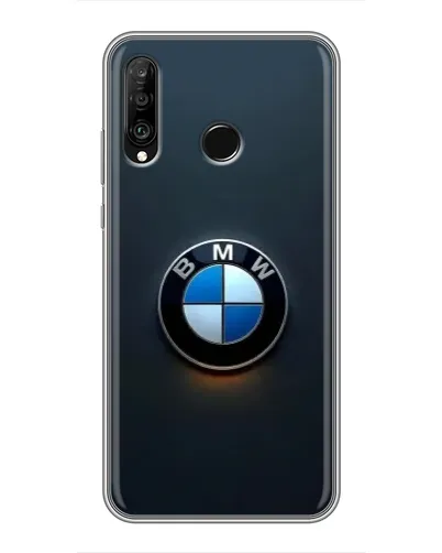 Чохол для Huawei P30 Lite / Nova 4e з картинкою «Логотип BMW — мінімалізм» Чохол для Huawei P30 Lite / Nova 4e з картинкою «Логотип BMW — мінімалізм»