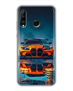 Чехол для Huawei P30 Lite / Nova 4e с картинкой «BMW — золотая эмблема» Чехол для Huawei P30 Lite / Nova 4e с картинкой «BMW — золотая эмблема»