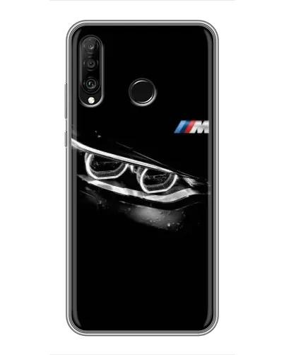 Чехол для Huawei P30 Lite / Nova 4e с картинкой «BMW — взгляд тигра» Чехол для Huawei P30 Lite / Nova 4e с картинкой «BMW — взгляд тигра»