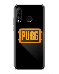 Чехол для Huawei P30 Lite / Nova 4e с картинкой «PUBG — рамка лого» Чехол для Huawei P30 Lite / Nova 4e с картинкой «PUBG — рамка лого»