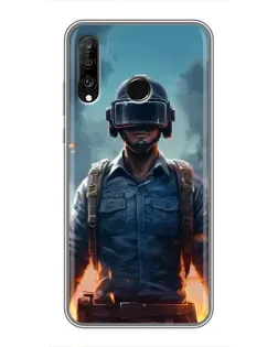 Чехол для Huawei P30 Lite / Nova 4e с картинкой «PUBG — реалистичный герой» Чехол для Huawei P30 Lite / Nova 4e с картинкой «PUBG — реалистичный герой»