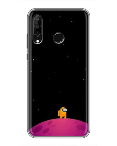 Чохол для Huawei P30 Lite / Nova 4e з картинкою «Самотній герой на планеті»