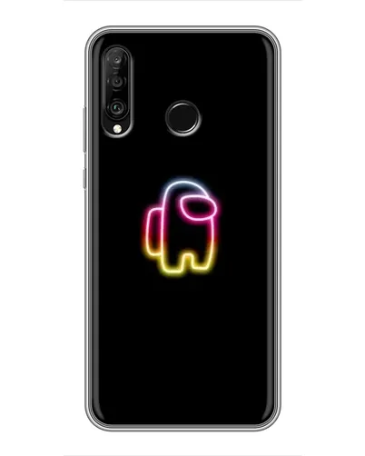 Чохол для Huawei P30 Lite / Nova 4e з картинкою «Among Us градієнт»