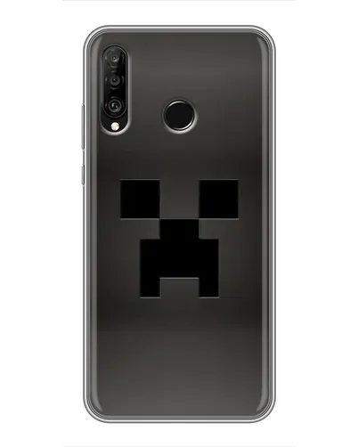 Чохол для Huawei P30 Lite / Nova 4e з картинкою «Чорний кріпер градієнт» Чохол для Huawei P30 Lite / Nova 4e з картинкою «Чорний кріпер градієнт»