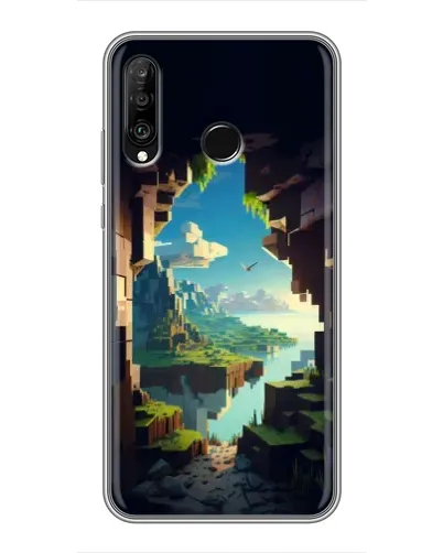 Чохол для Huawei P30 Lite / Nova 4e з картинкою «Вид з печери» Чохол для Huawei P30 Lite / Nova 4e з картинкою «Вид з печери»