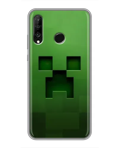 Чохол для Huawei P30 Lite / Nova 4e з картинкою «Кріпер мікро-дизайн» Чохол для Huawei P30 Lite / Nova 4e з картинкою «Кріпер мікро-дизайн»