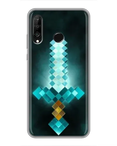 Чохол для Huawei P30 Lite / Nova 4e з картинкою «Алмазний меч неон» Чохол для Huawei P30 Lite / Nova 4e з картинкою «Алмазний меч неон»