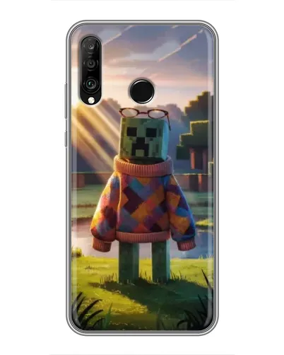 Чохол для Huawei P30 Lite / Nova 4e з картинкою «Кріпер у светрі» Чохол для Huawei P30 Lite / Nova 4e з картинкою «Кріпер у светрі»