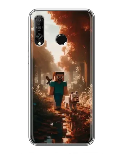 Чохол для Huawei P30 Lite / Nova 4e з картинкою «Стів у лісі» Чохол для Huawei P30 Lite / Nova 4e з картинкою «Стів у лісі»