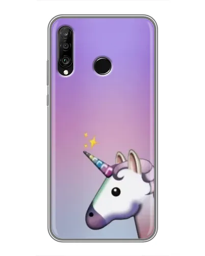 Чохол для Huawei P30 Lite / Nova 4e з картинкою «Єдиноріг градієнт» Чохол для Huawei P30 Lite / Nova 4e з картинкою «Єдиноріг градієнт»