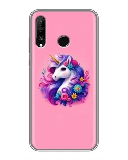 Чохол для Huawei P30 Lite / Nova 4e з картинкою «Казковий єдиноріг»